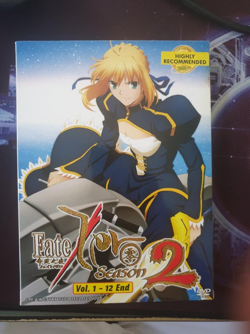 Fate Zero Season 2 Vol 1 12 Hobbies Toys Music Media Cds Dvds On Carousell