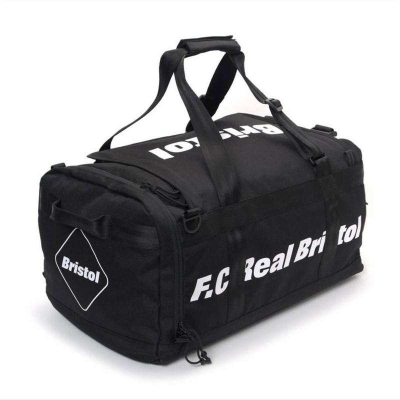 新淨F.C.Real Bristol CLUB DUFFLE BAG FCRB 大容量手提雙肩包背包