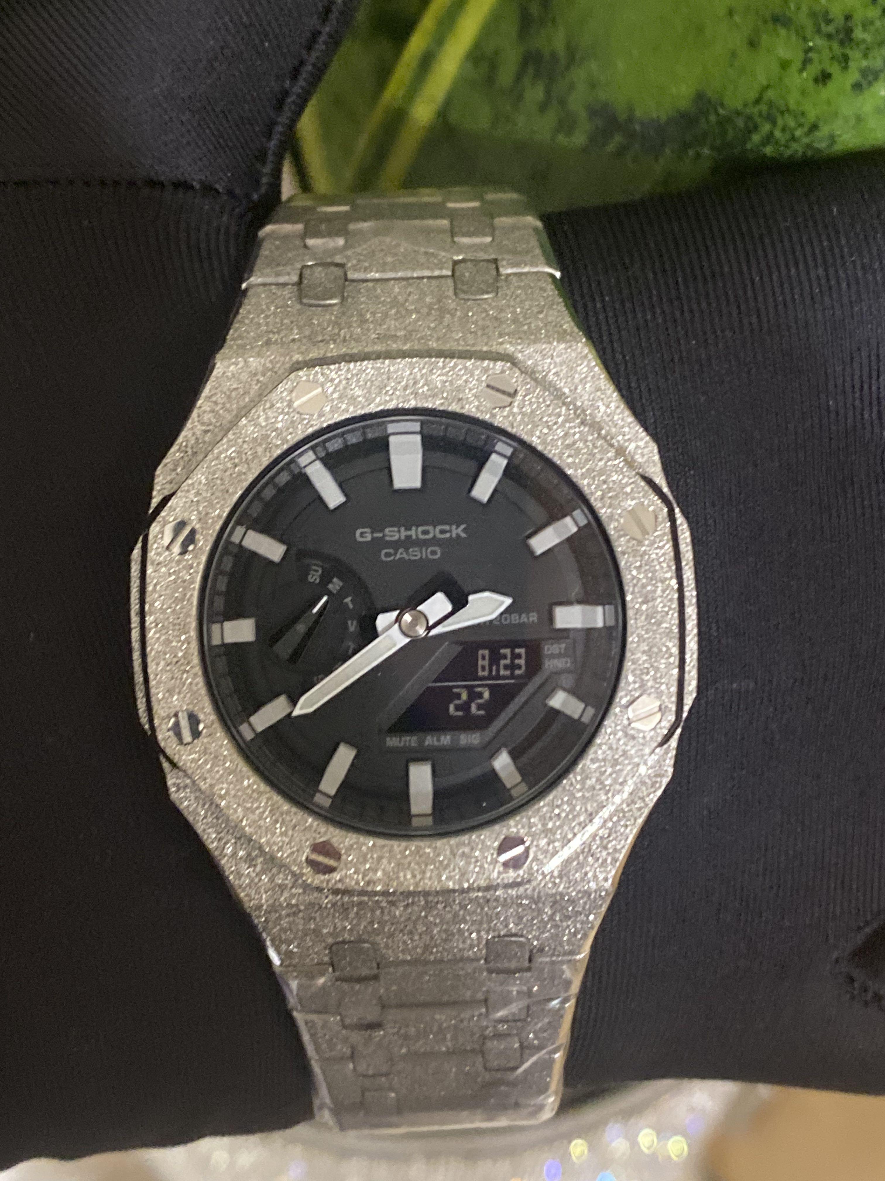 FULL GOLD ROSEGOLD SILVER FROST MOD GA2100 GA2110 Casio gshock