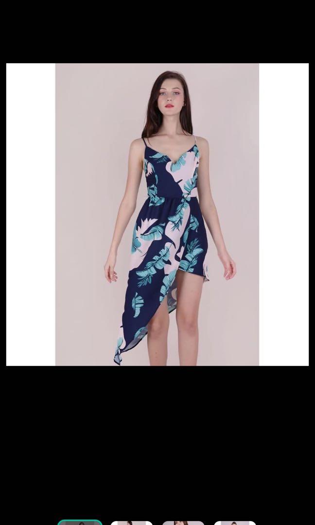 harlyn asymmetrical dress