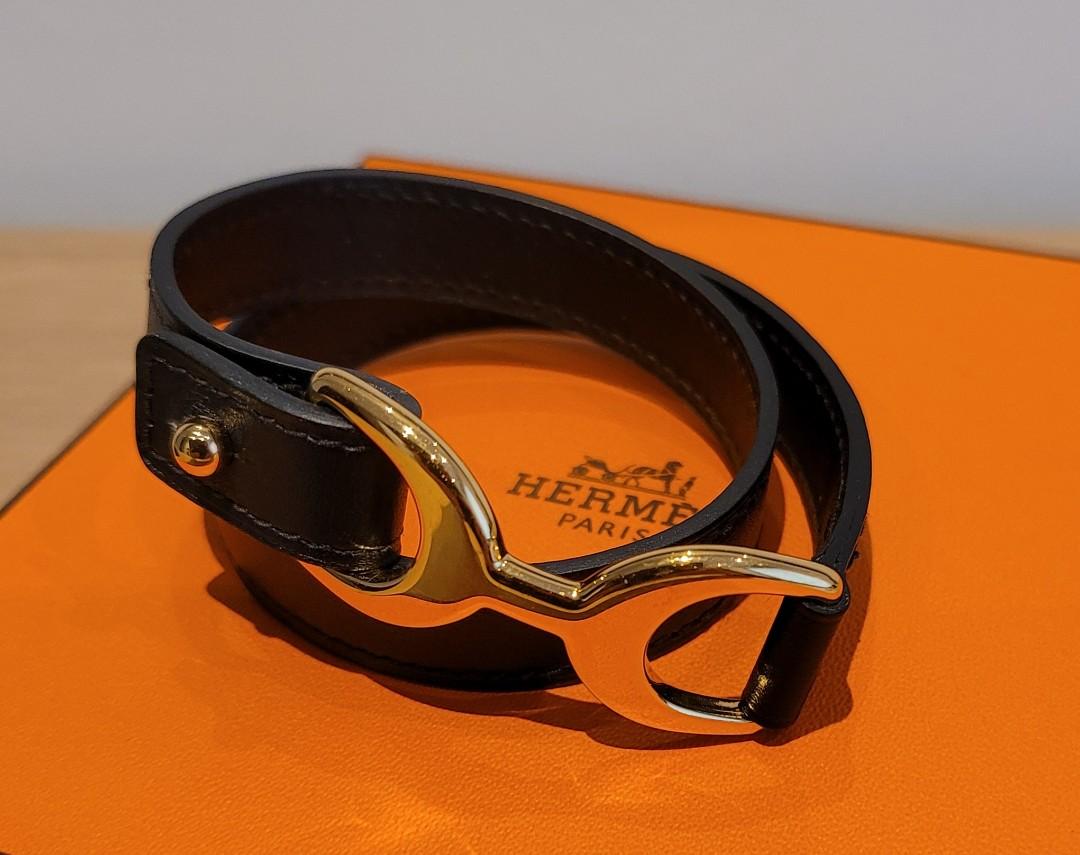 leather hermes bracelet