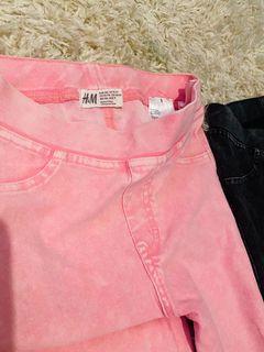 3 pairs H&M soft jeans and track pants 12-13 y/o