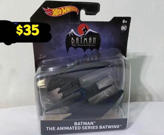 Hot Wheels Batman The Animated Series Batwing DC 80 Years Batman Ages 8 & Up New 