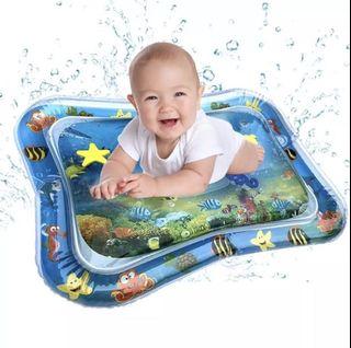 Inflatable play mat & neck floater
