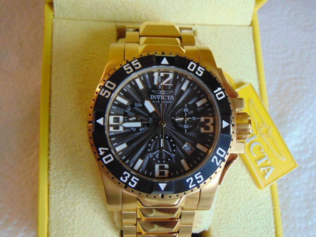 Invicta Excursion 23903 Men s Round Analog Chronograph Date Guilloche Watch