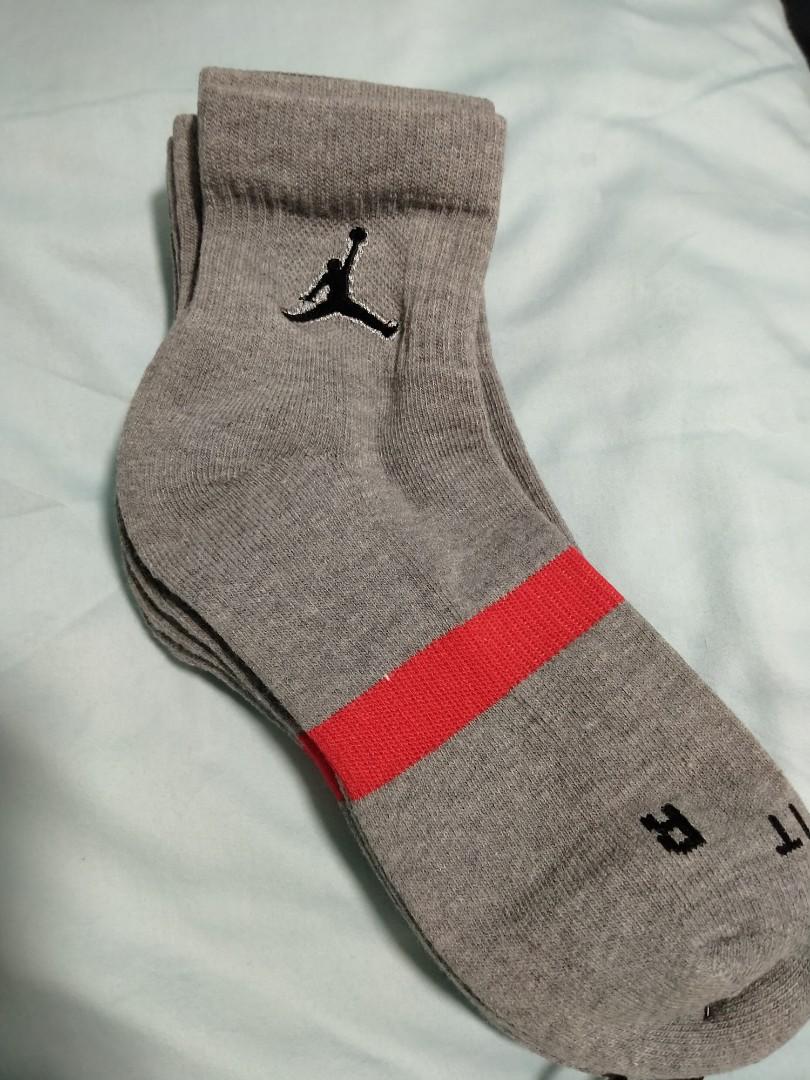 Grey 2025 jordan socks