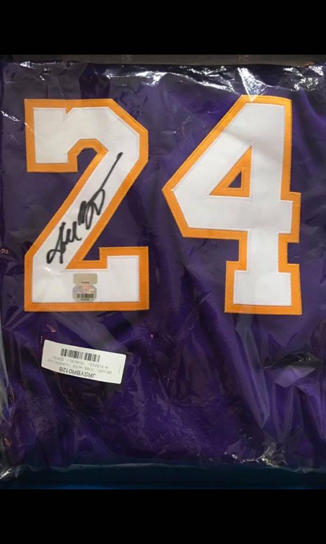 Kobe signed 2025 jersey panini
