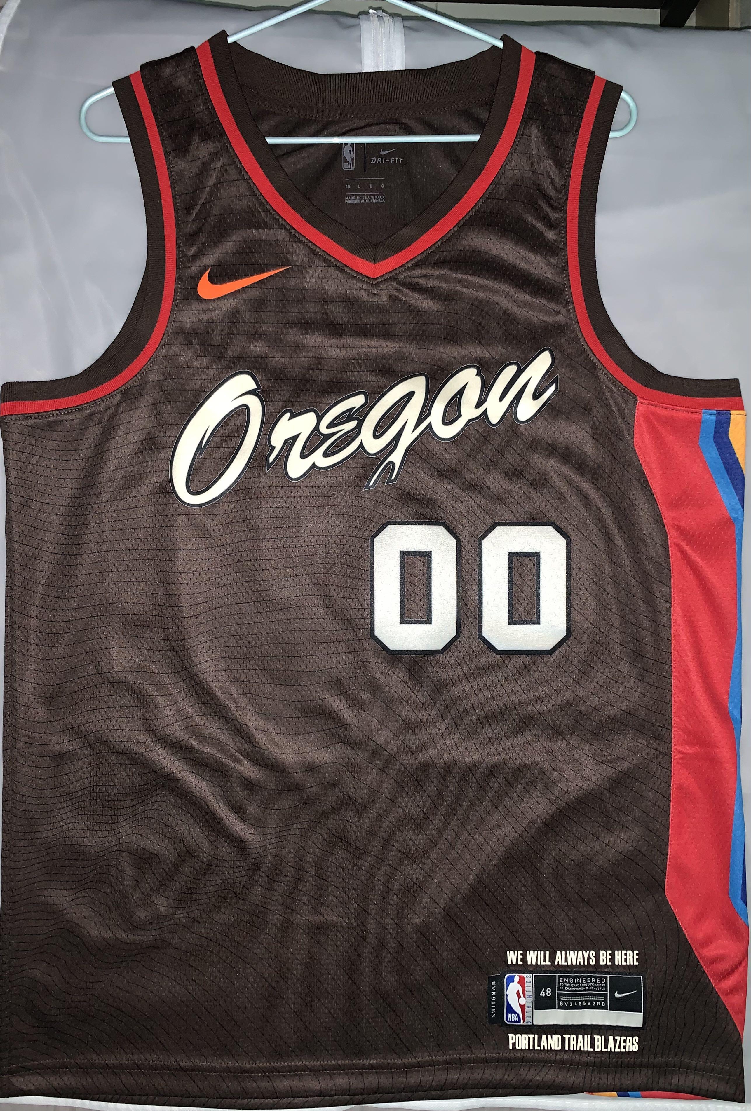Carmelo Anthony Portland Trail Blazers City Edition Oregon Swingman Jersey  48