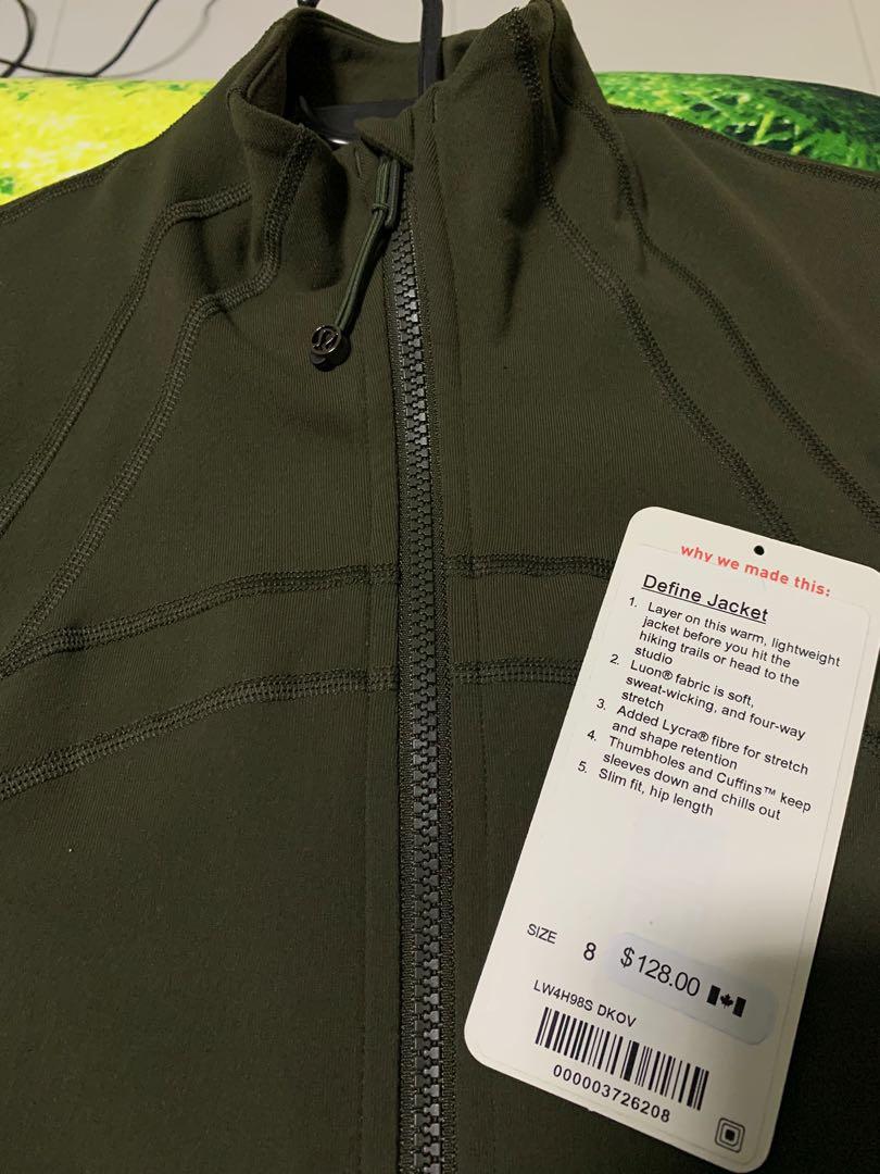 lululemon size 10 jacket