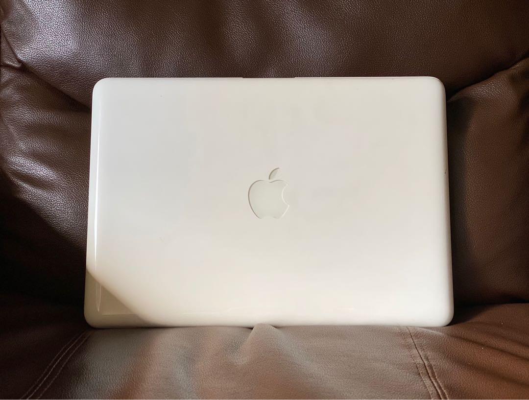 MacBook A1342 (Category: Laptops & Notebooks) located in Cebu City. Submitted by tiffyalva12 (Listing ID 1109222891, Image 1). Description: Model: MacBook A1342 Condition: no defects, well-maintained Color: white Screen size: 13.3” Weight: 4.7 pounds (2.13 kg) Connectivity: VGA, Bluetooth, Wi-Fi, USB, Ethernet, Mini DVI Human interface input: Microphone .