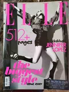 Majalah Import Bekas Fashion Wanita Elle September Issue
