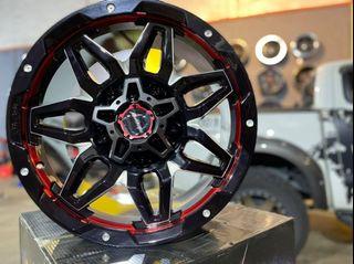 Monster Viva 18 inch rims for Ford ranger