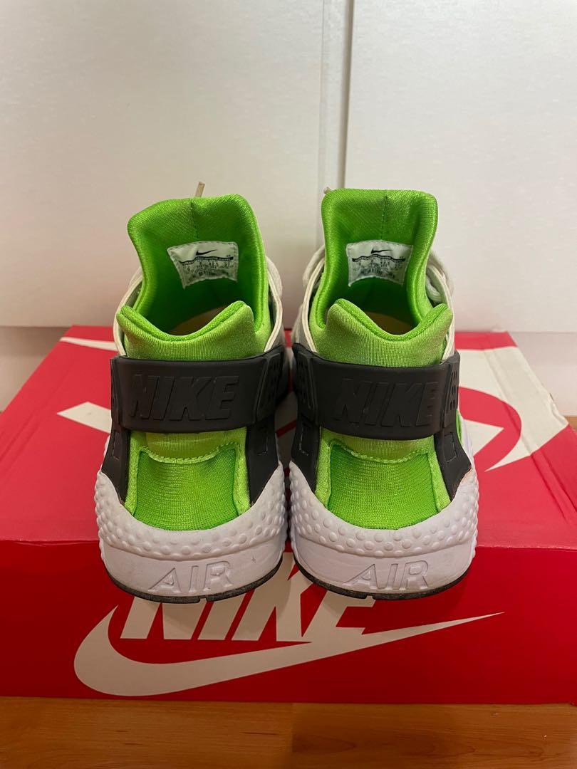 Nike air huarache neon green sale