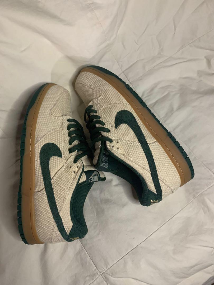 Nike dunk Green Hemp Men s Fashion Footwear Sneakers on Carousell