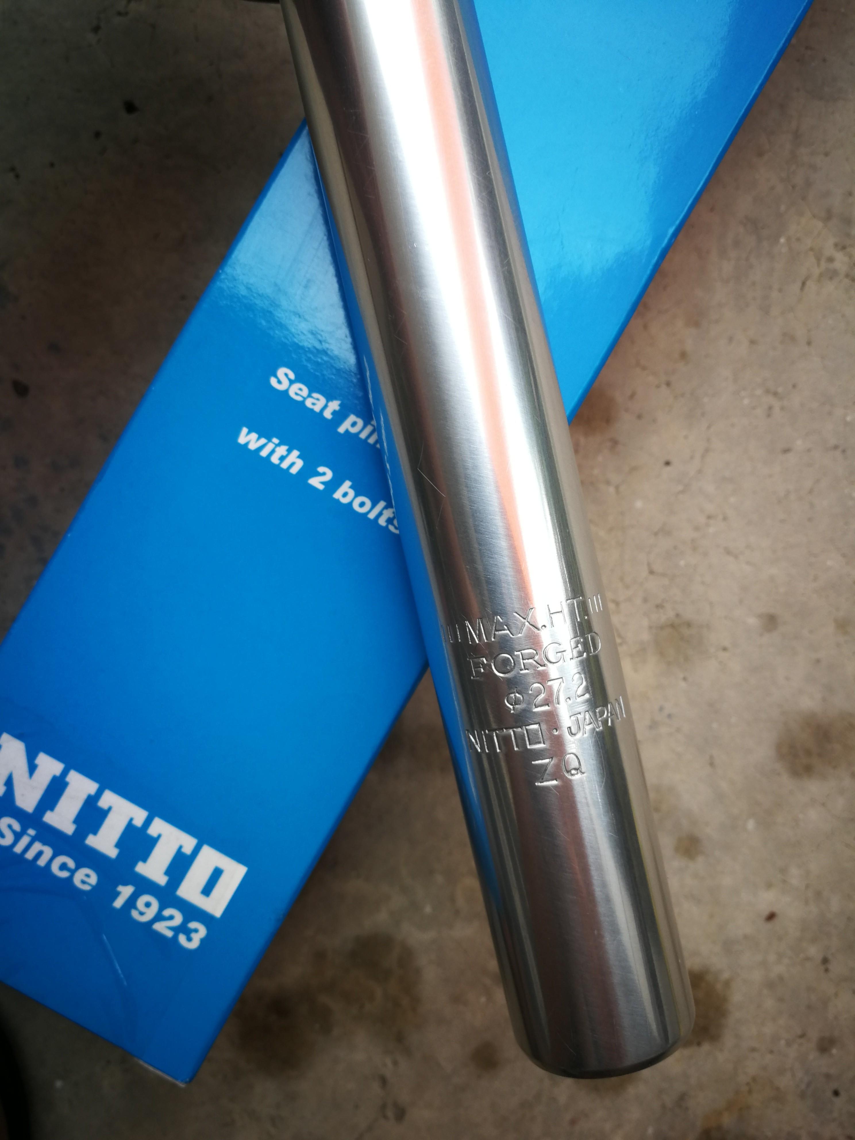 NITTO S-92 シートポスト 300mm シルバー NITTO ( ニットー ) シートポスト S-92 シートピラー シルバー