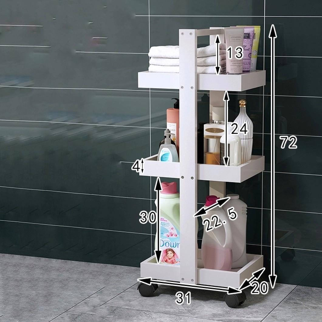 Nordic Scandinavian Trolley Rack Shelf Rack Storage Organization (Category: Storage Boxes & Baskets) located in Manila. Submitted by princesssugarrush (Listing ID 1109138036, Image 1). Description: Brand New in Box MATERIAL: Malaysian WOOD NOT YET ASSEMBLED WHITE ONLY SAN JUAN AREA.