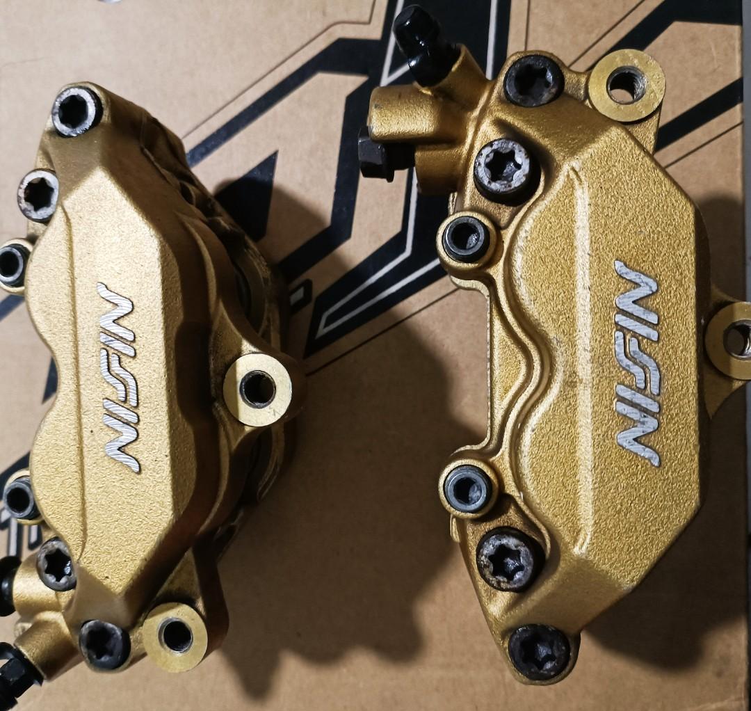 Original Nissin brake caliper from cb400, Motorcycles, Motorcycle