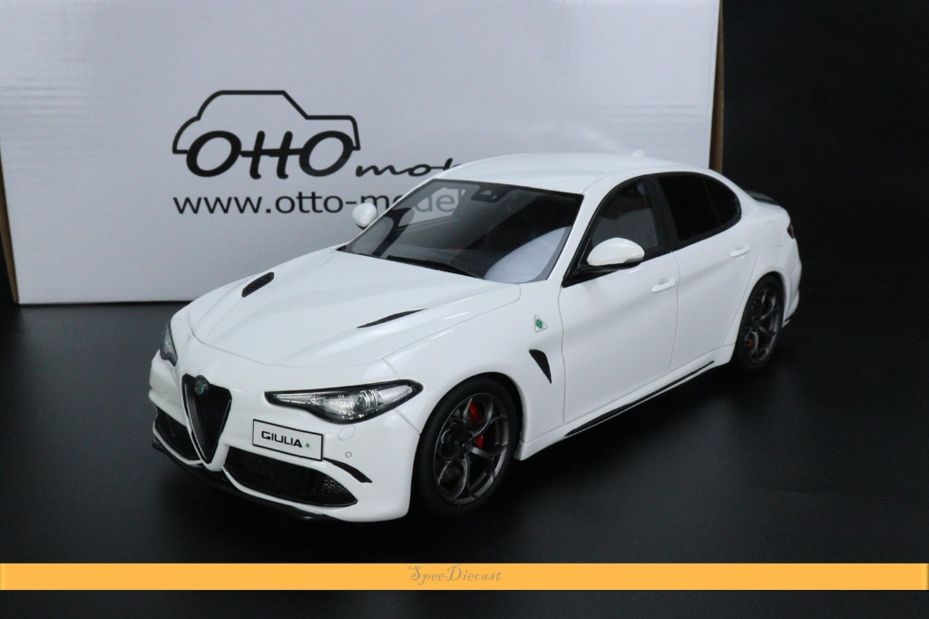 OttO Mobile 1:18 Alfa Romeo Giulia Quadrifoglio OT839, 興趣及遊戲 