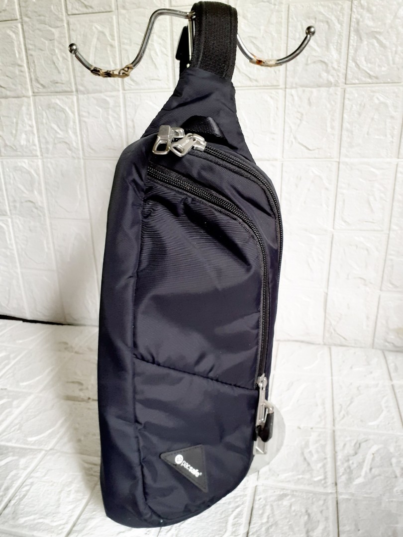 Pacsafe body/beltbag, Men's Fashion, Bags, Belt bags, Clutches and