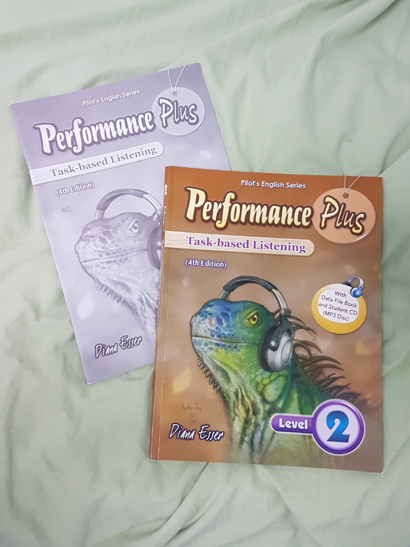 Performance Plus Task-based Listening (4th Ed.) Level 2, 興趣及遊戲, 書本 & 文具 ...