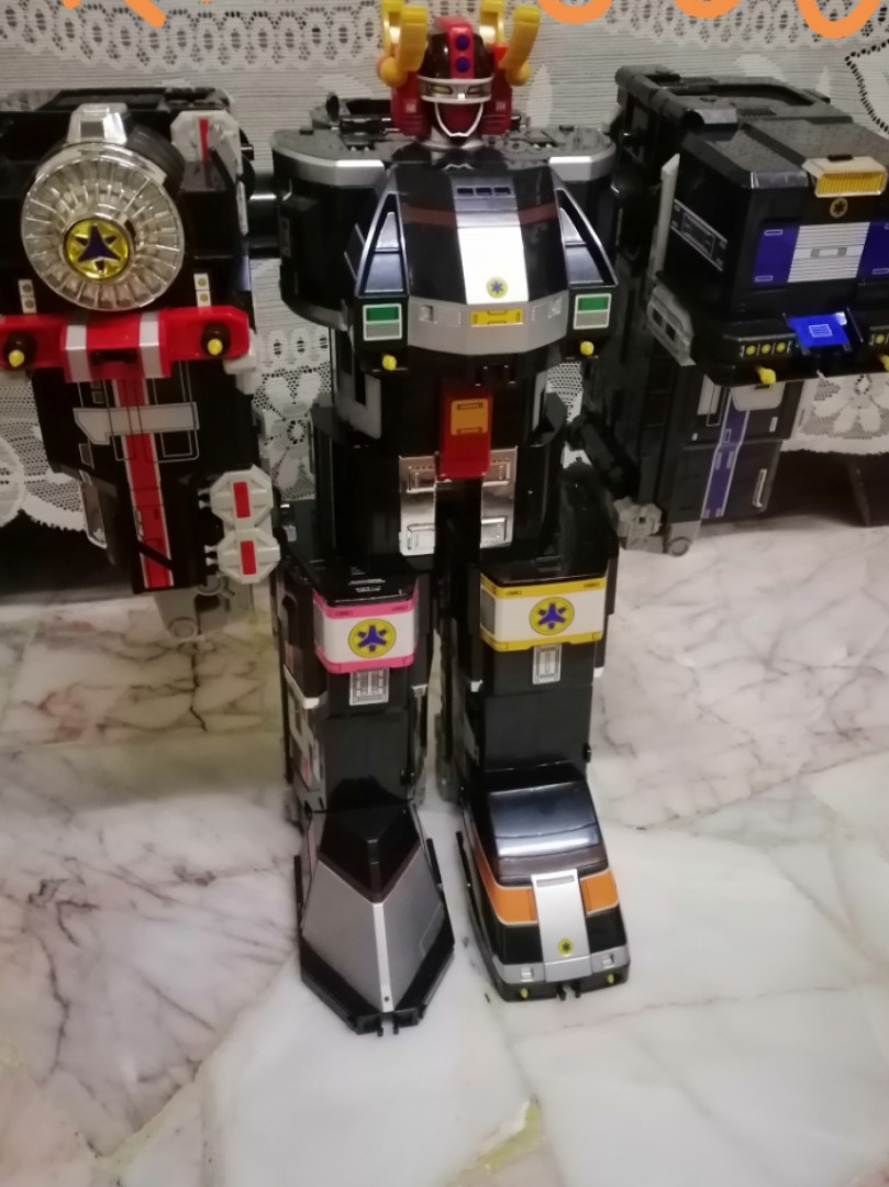 Supertrain megazord toy deals