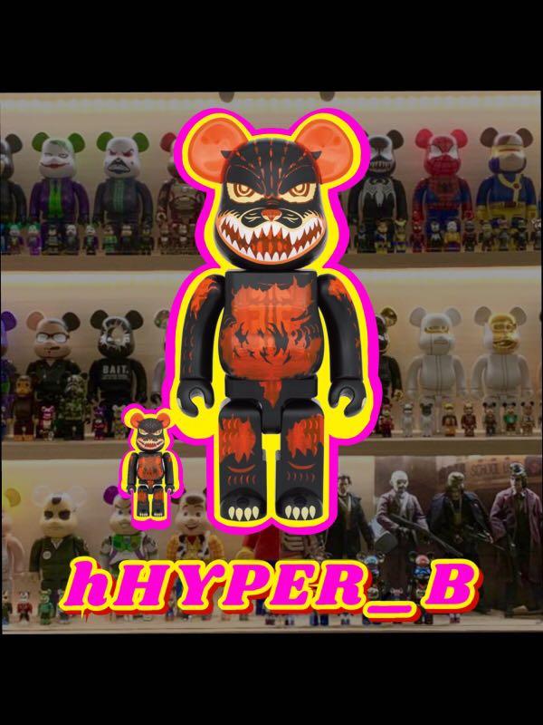 BE@RBRICK ゴジラVSデストロイア ベアブリック 100％ & 400