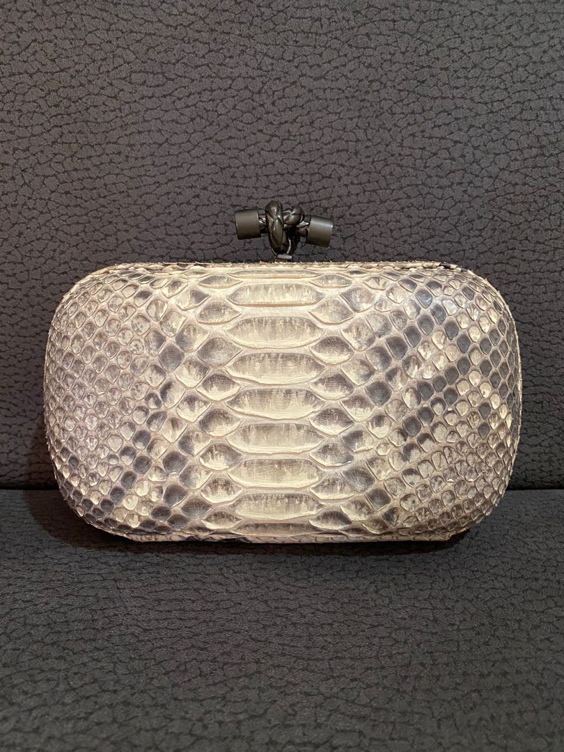 Bottega veneta python clutch discount