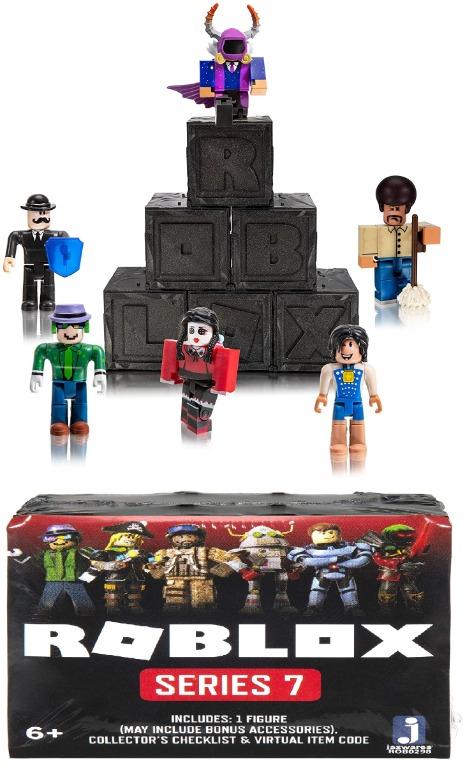 Roblox Action Collection - Series 12 Mystery Figure 6-Pack Includes 6 Exclusive Virtual Items