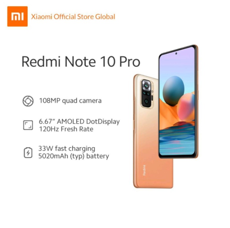 Redmi Note 10 Pro (Global Version), Mobile Phones & Gadgets, Mobile ...