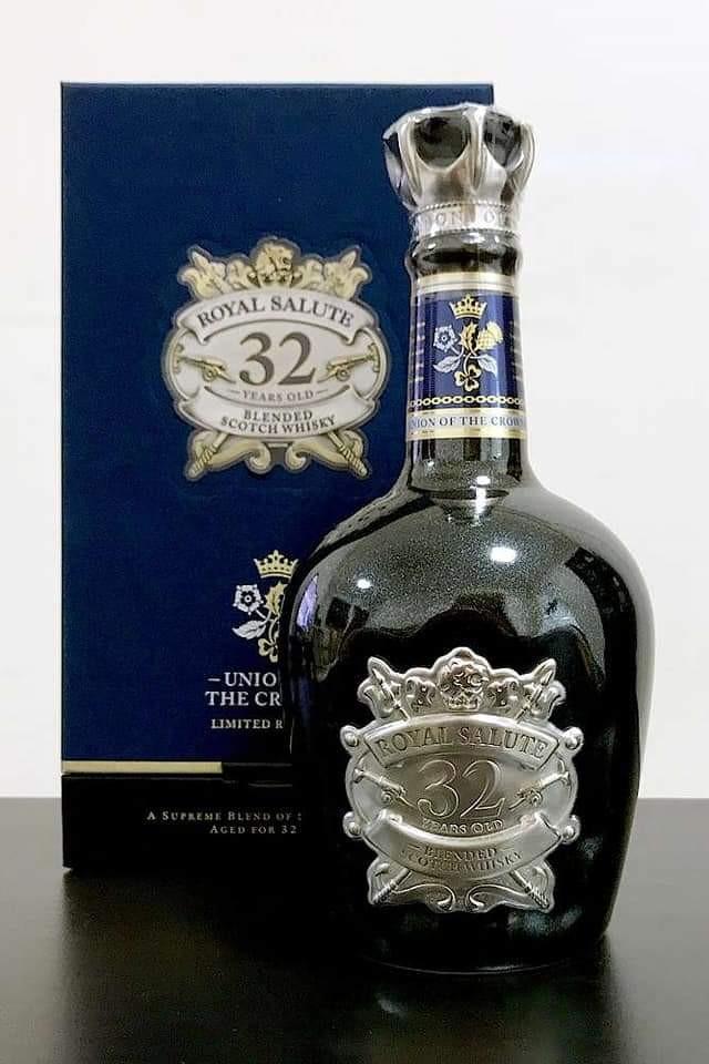 Royal Salute 32 Year 500ml, Food & Drinks, Beverages on Carousell