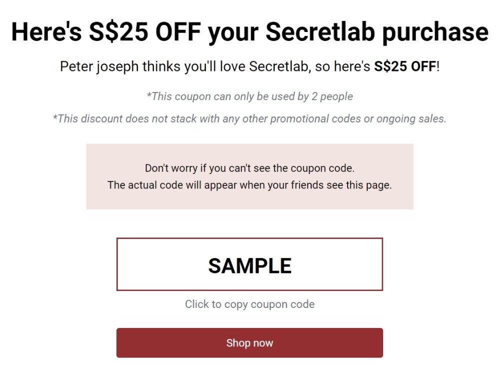 Secret labs discount code 2021 sales
