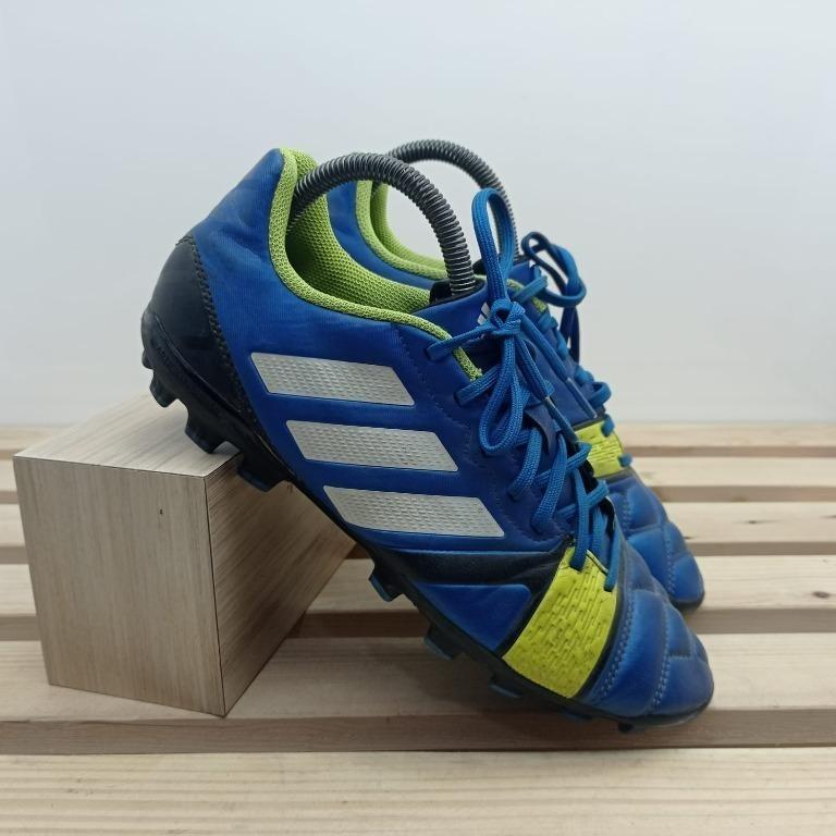 sepatu bola Adidas Nitrocharge 3.0 Trx Ag blue size 41.5 Olah