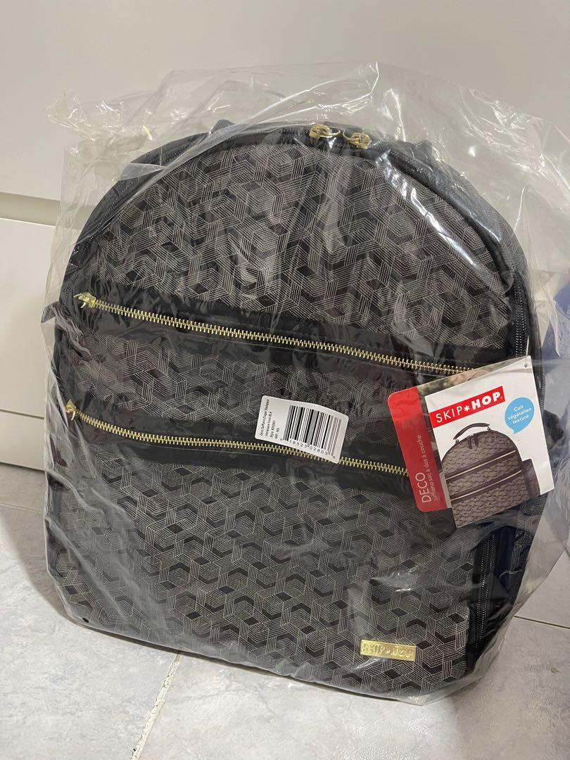 Deco saffiano diaper shop backpack