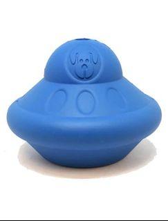 Spotnik by SodaPup Flying Saucer Chew Toy and Treat Dispenser for Dogs