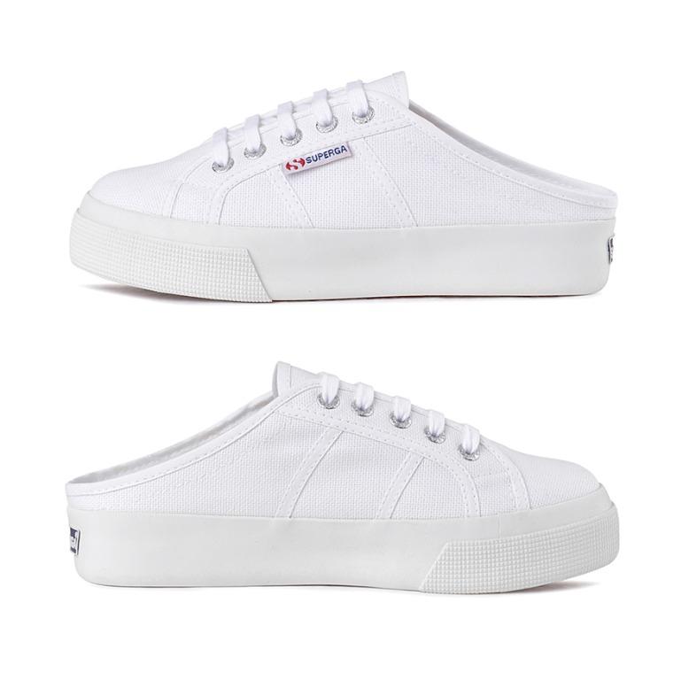 Superga wit platform hotsell