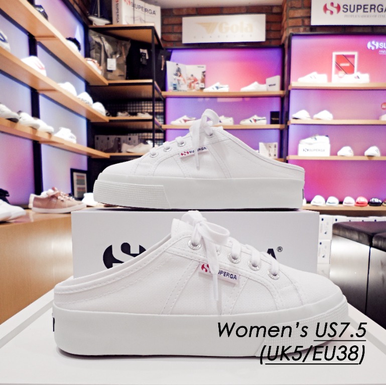 Superga mule platform 2025