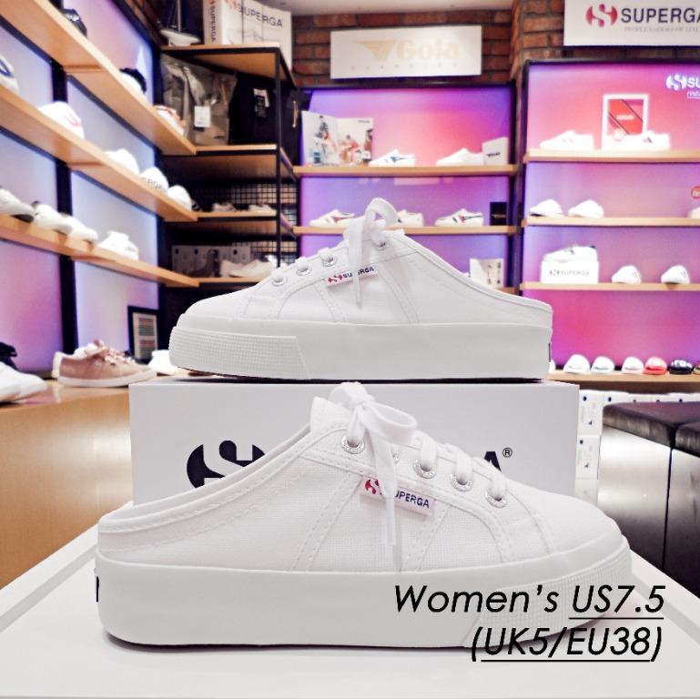 Superga bianche platform online