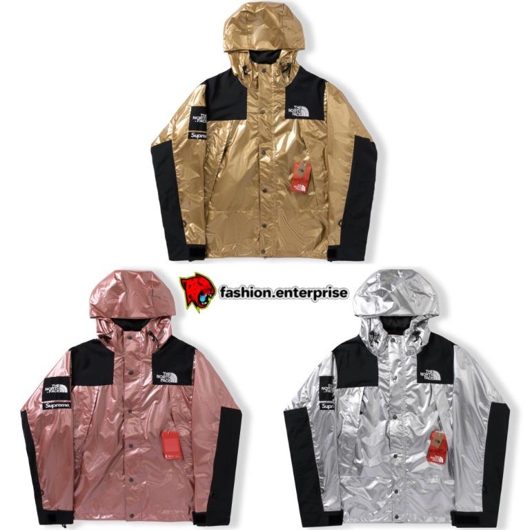 Supreme x the north face metallic mountain parka cheap