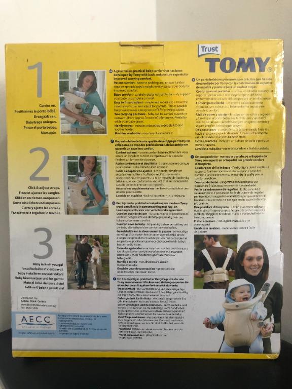 Tomy Classic Baby Carrier Beige Babies Kids Going Out Carriers Slings On Carousell