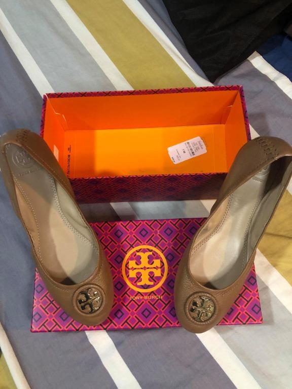 Tory Burch Allie Ballet shoes (Authentic from USA) size:  US, Women's  Fashion, Footwear, Flats & Sandals on Carousell