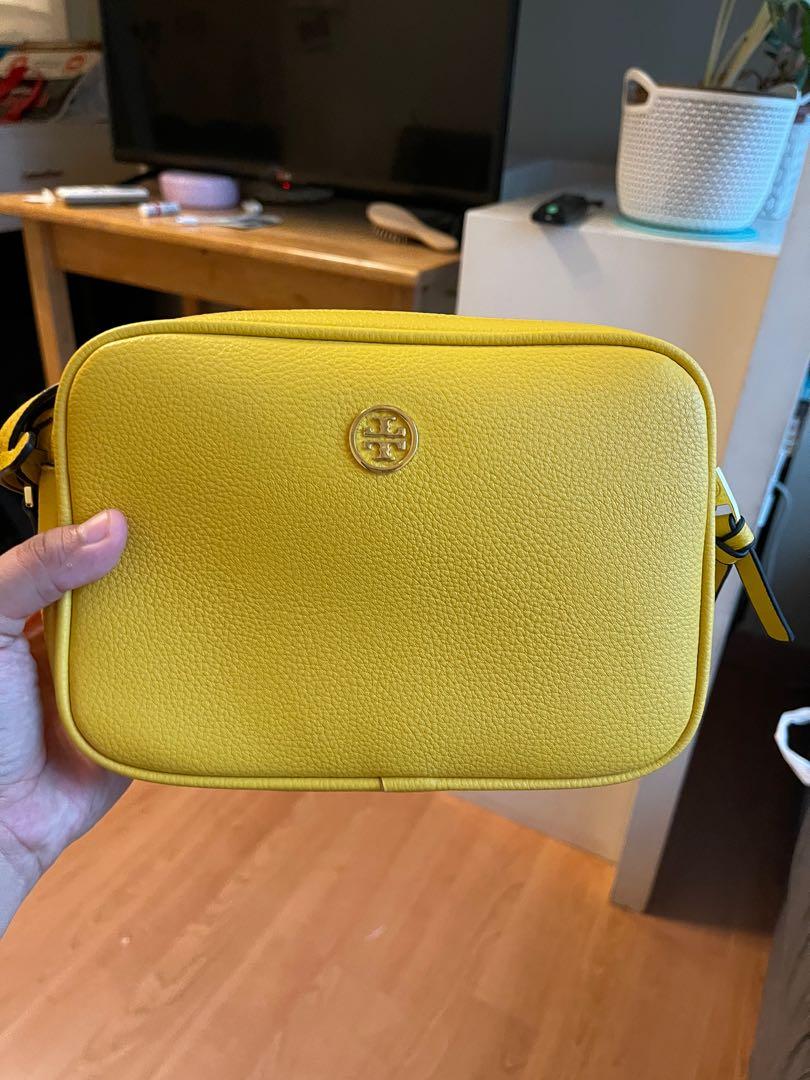 Tory Burch Camera Bag - Canary Yellow, Women's Fashion, Bags & Wallets,  Cross-body Bags on Carousell