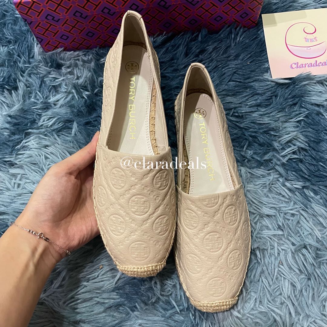 Tory burch outlet espadrilles leather