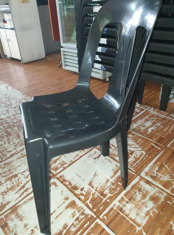 Uratex Monoblock Chair (Black), Furniture & Home Living, Furniture, Chairs on Carousell