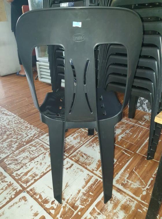 Uratex Monoblock Chair (Black), Furniture & Home Living, Furniture, Chairs on Carousell