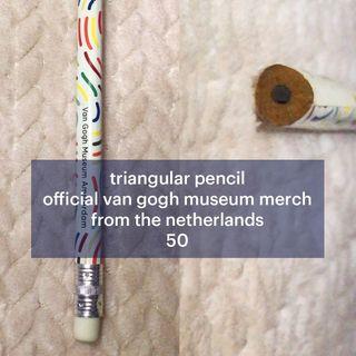 Van gogh triangular pencil