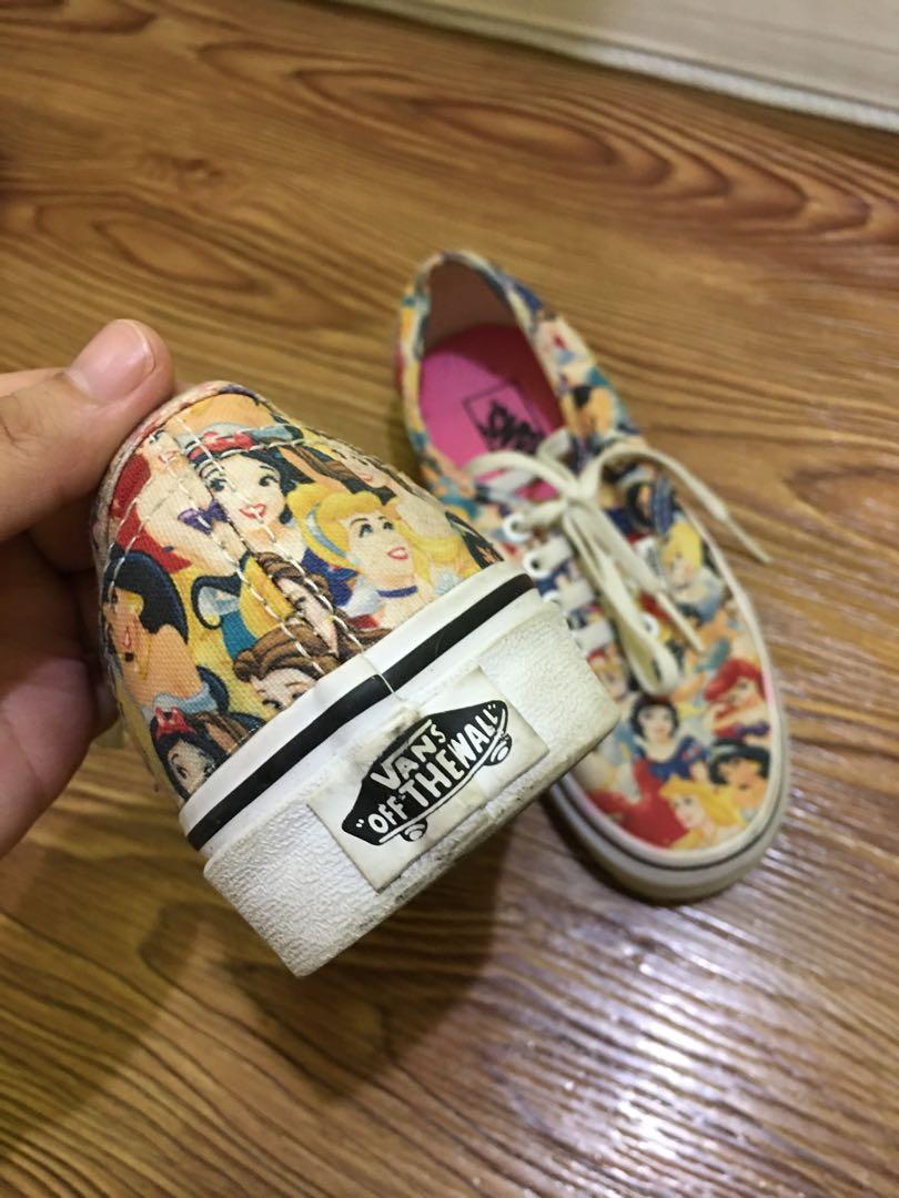 Size 3 2025 disney princess vans