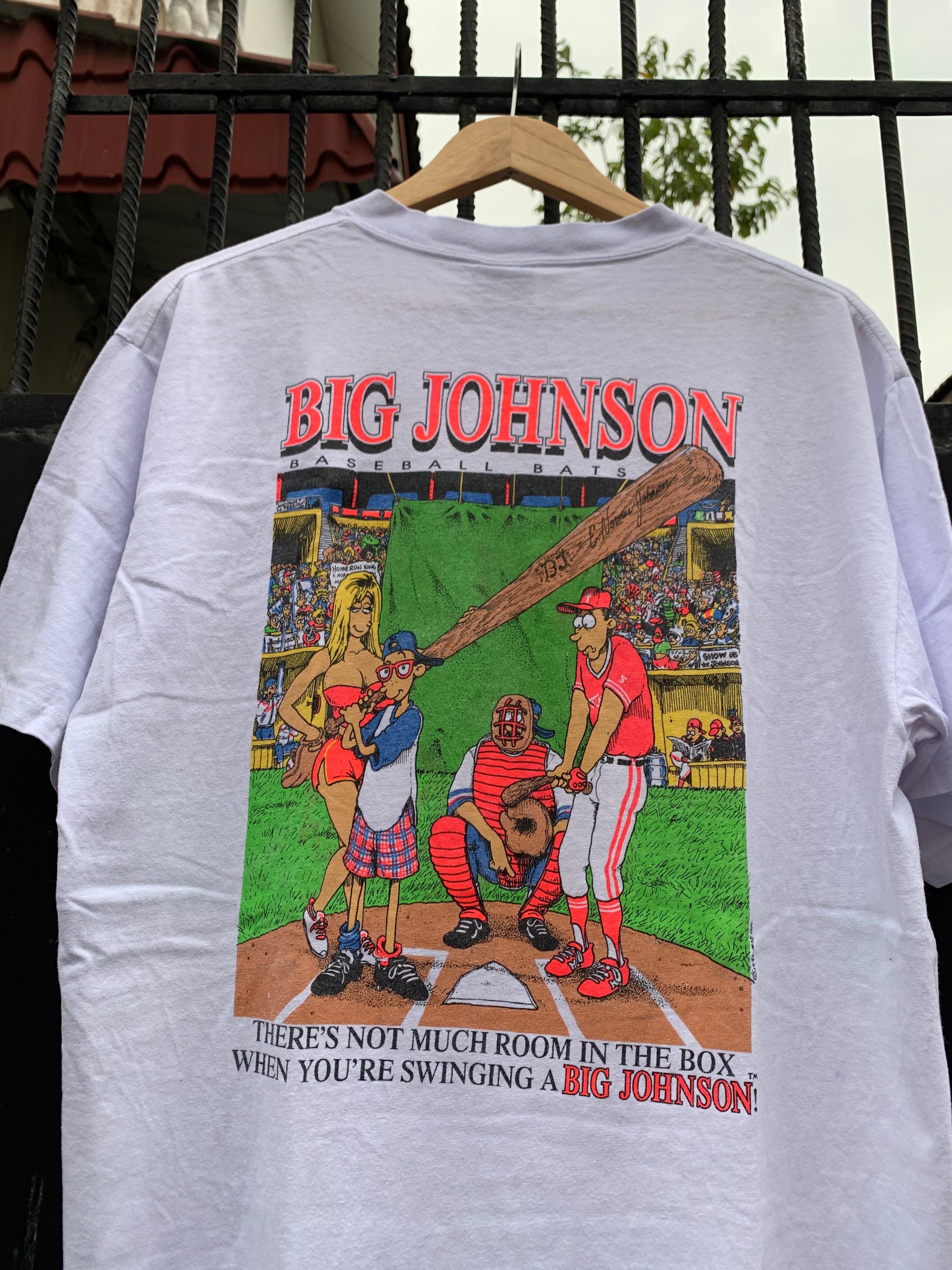 Big johnson baseball shirt clearance