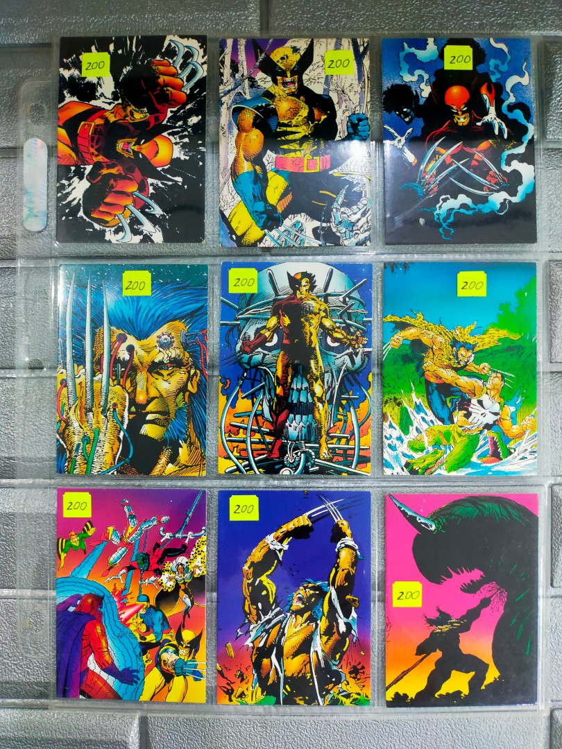 Complete 150 base CARD set! FREE SHIPPING NM X-men fleer Ultra Card set 1994