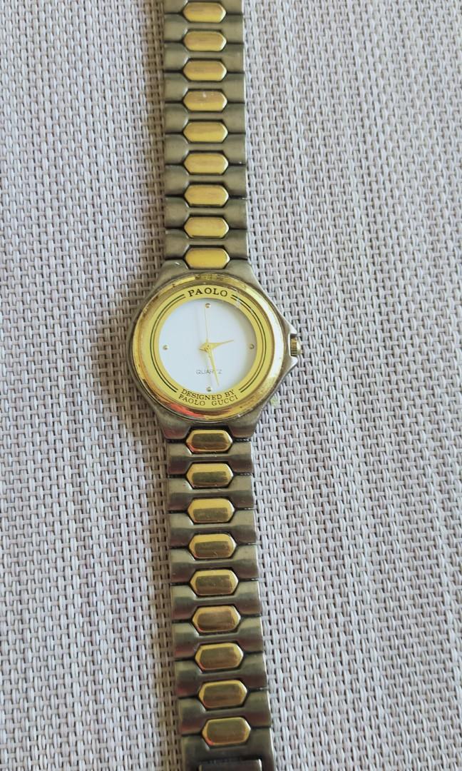 Wrist Watch designed by Paolo Gucci