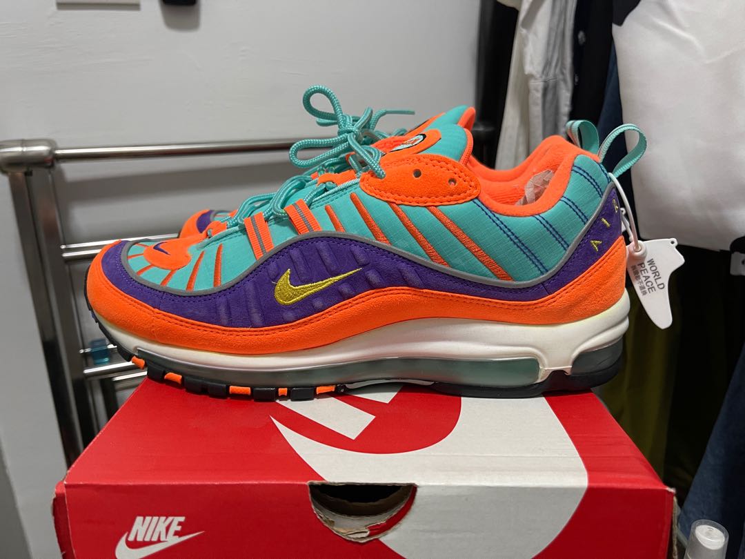 colorful air max 98 cone